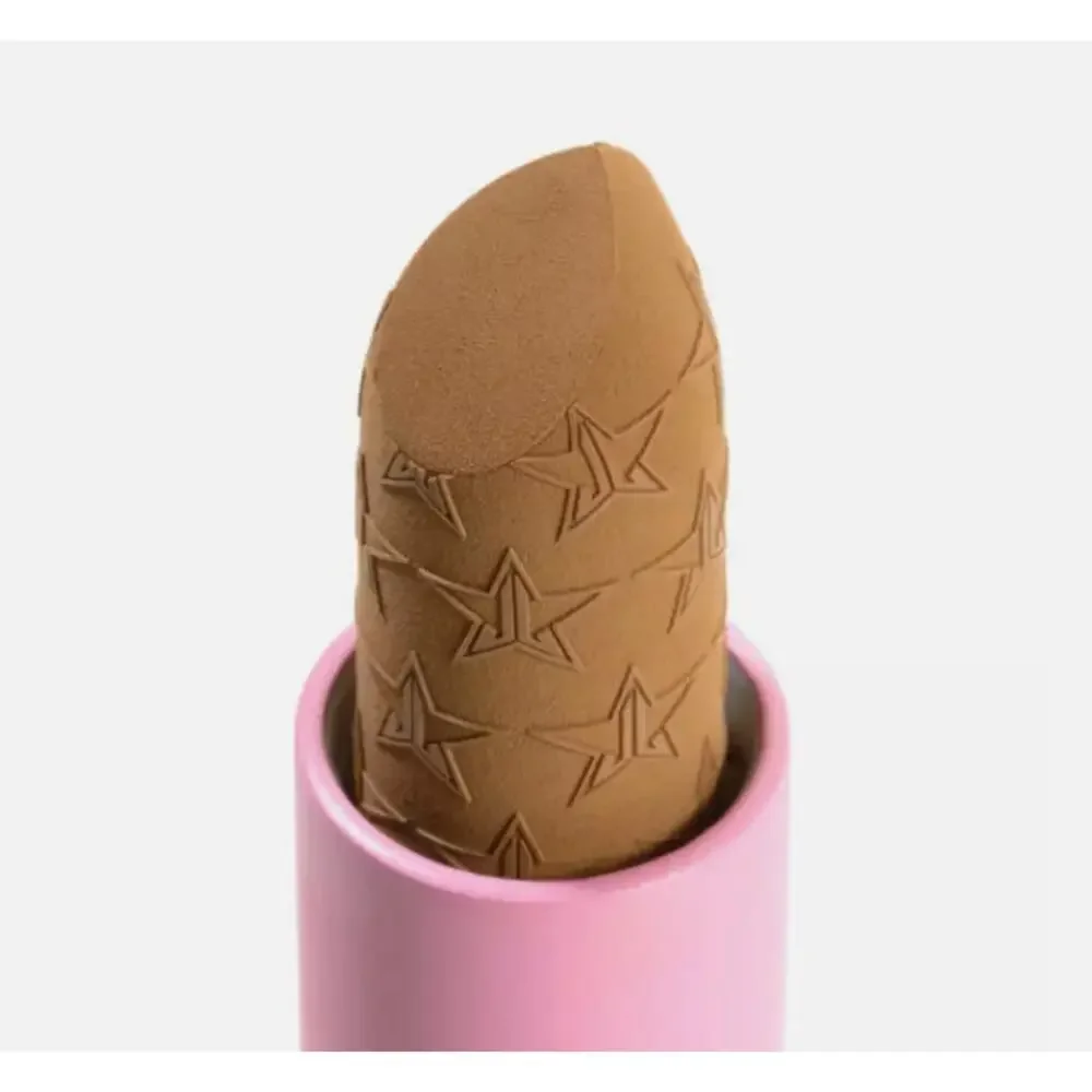 Jeffree Star Velvet Trap Unphazed Nude Olive Brown Matte Lipstick New In Box